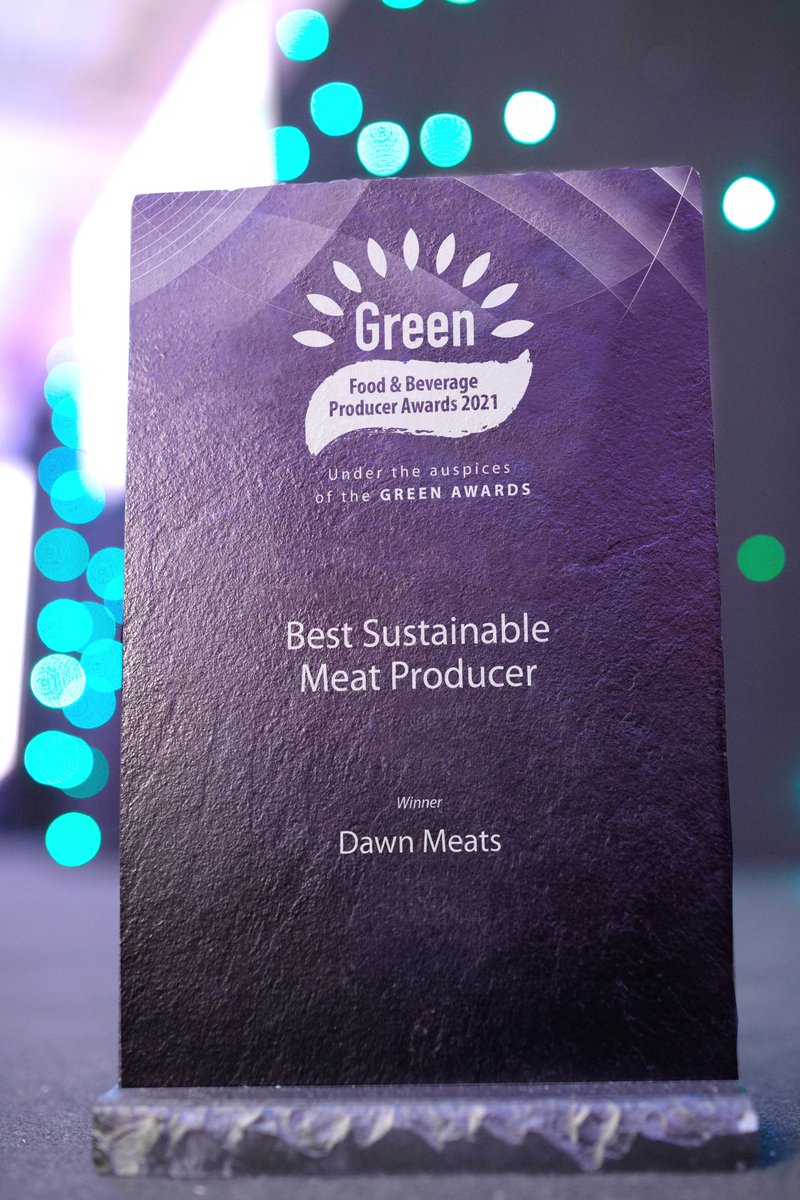 gfbawards's tweet photo. Congratulations to @dawnmeatsgroup on winning the Best Sustainable Meat Producer award! #GFBAwardsIRL https://t.co/tvUThXngwY