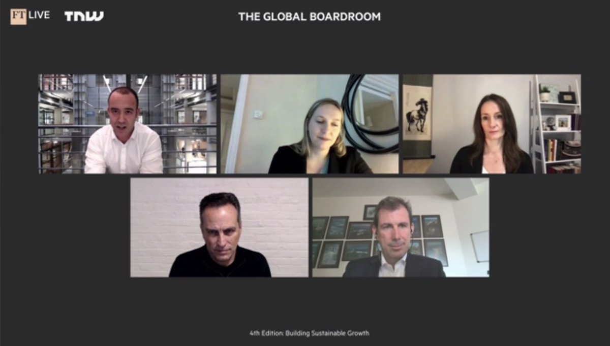 ftlive's tweet photo. @humenm @Mercuria @ftcommodities @AsOneLFE @UPS @mondigroup With net-zero time horizons now extending into the 2040s and beyond, are businesses and investors equipped for the pace of change that will be required? Our next #FTGlobalBoardroom panel explore this now with @ftmoralmoney's @simonmundy. https://t.co/FJwDyrNXko