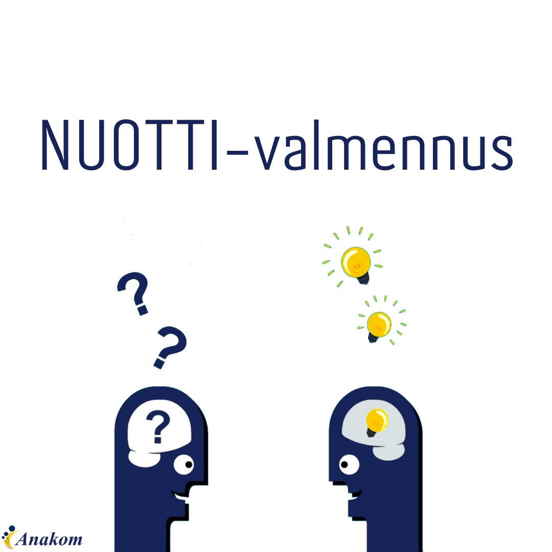 Hei sinä 16–29 vuotias nuori! Tarvitsetko apua tulevaisuuden suunnitteluun tai arjen haasteisiin?

NUOTTI-valmennus voi sopia just sulle! Anakom auttaa sua suunnittelemaan tulevaisuuttasi yksilöllisen ohjauksen avulla😊 käy lukemassa blogi kotisivuiltamme. #anakom