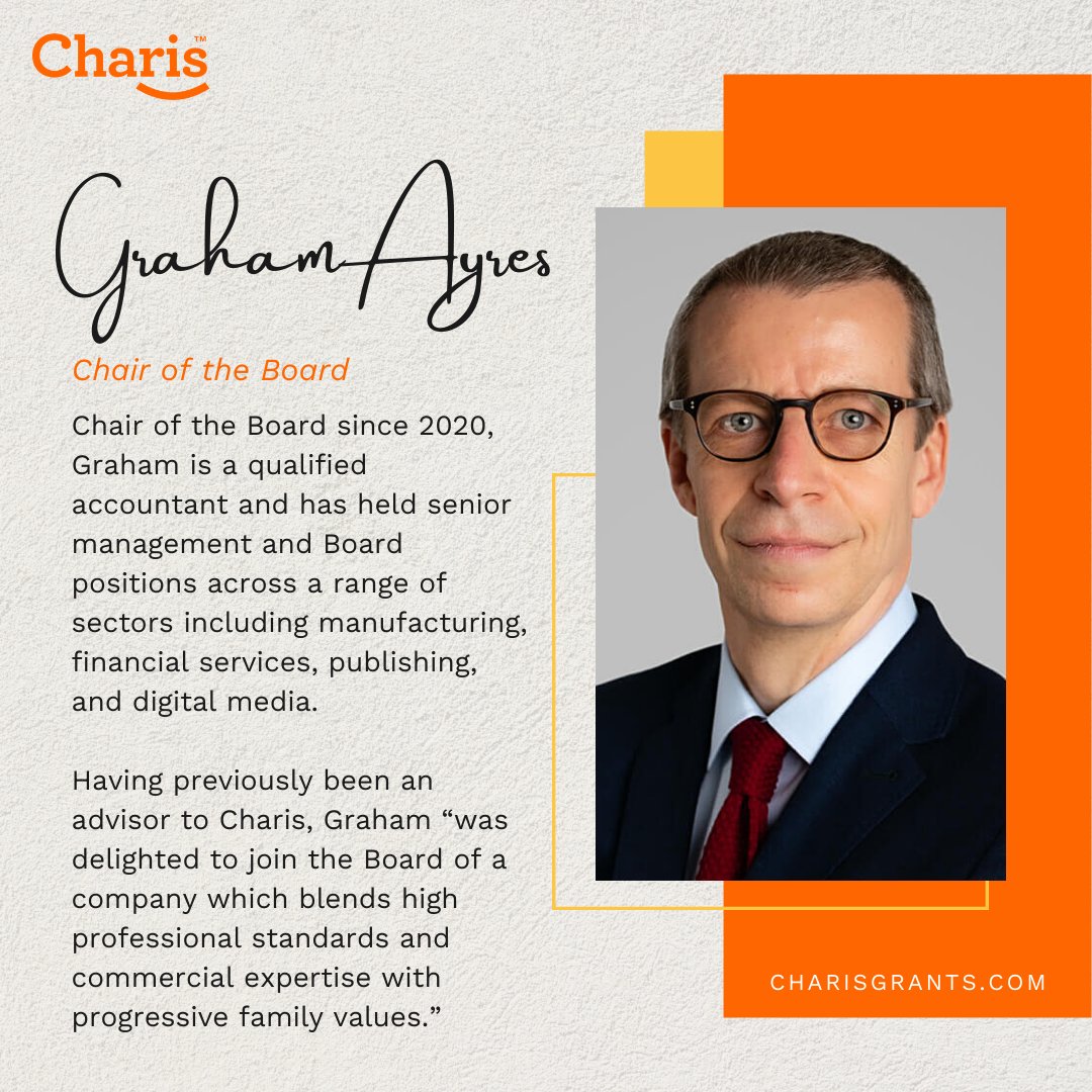 Meet Graham…

Having previously been an advisor to Charis, Graham “was delighted to join the Board of a company which blends high professional standards and commercial expertise with progressive family values.”

#charis #peterborough #meettheteam #teampost