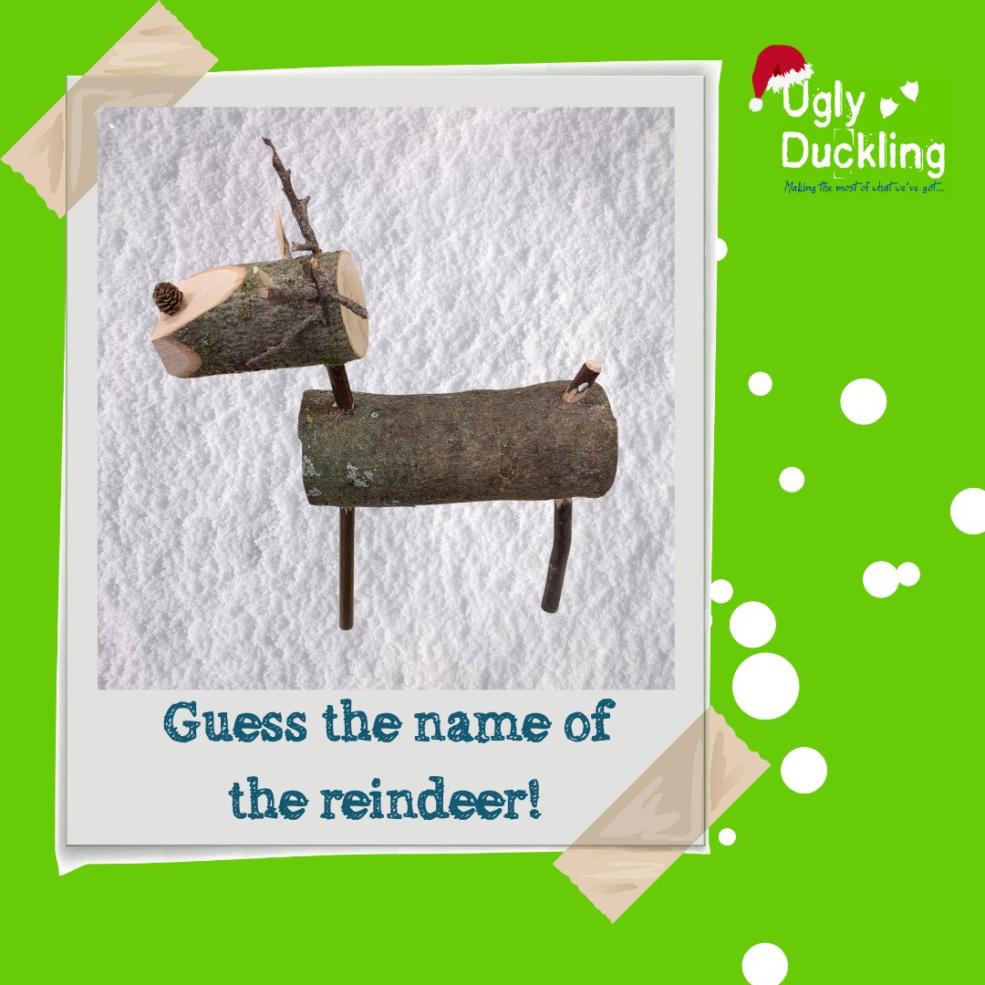 Guess the name of the reindeer competition

🎄 Choose from a list of 80 names in our pop-up shop
☃ Winning name to be chosen on Mon 20th Dec
🎁 Winner gets one of our very popular log reindeer with a special name tag
❄️ £1 per entry (multiple entries allowed)

Good luck!