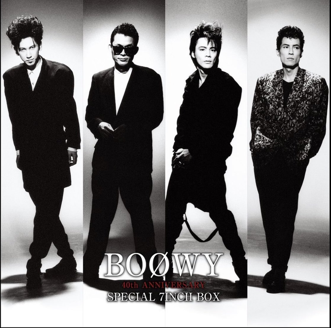 氷室京介 SINGLES プロモ盤 BOOWY 布袋寅泰 松井常松 高橋まこと 氷室健吾 on X: