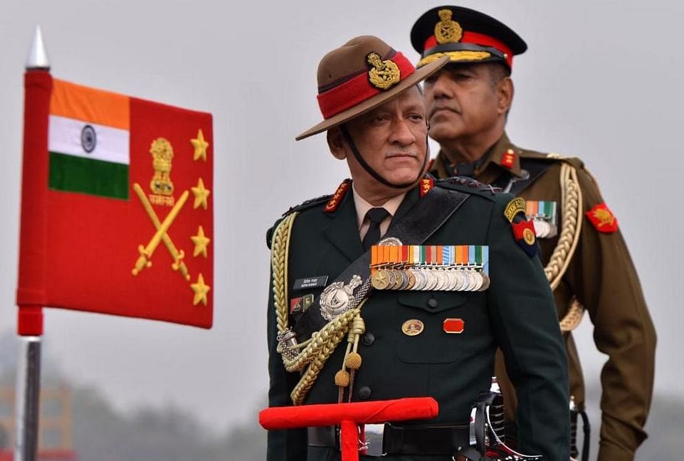 devusinh's tweet photo. Anguished by the passing away of CDS General Bipin Rawat, his wife and others on board the chopper. Condolences to their families &amp; loved ones. CDS General Bipin Rawat was a decorated officer who served the nation for more than four decades

Tribute &amp; Salute

#JaiHind #IndianArmy https://t.co/DFftTFnNlQ
