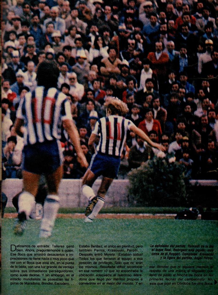 MaxiCuello1981's tweet photo. 3) 17/05/81
Llegó #Boca con un plantel plagado de figuras y comandado por un tal Diego Armando #Maradona. Sin embargo se topó contra un conglomerado de estrellas con franjas azules y blancas. Uno a cero (#Reinaldi) por el Campeonato Metropolitano 1981. https://t.co/qm9UXps3MD