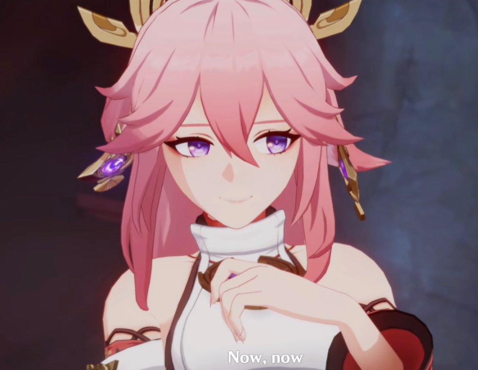 DailyYae's tweet photo. miko but i gave her slightly longer nails https://t.co/IBv1JyaVJw