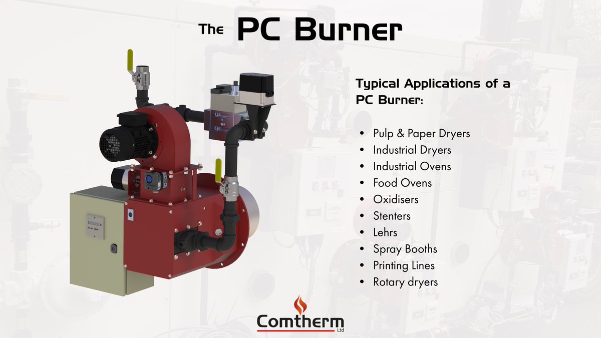 comtherm's tweet image. If your business could benefit from our #IndustrialBurner range or any form of #CombustionSystem - Get In touch and our technical team will help to find the best combustion solution for you!

📞 01905 775783
📧 sales@comtherm.co.uk

#WorcestershireHour
