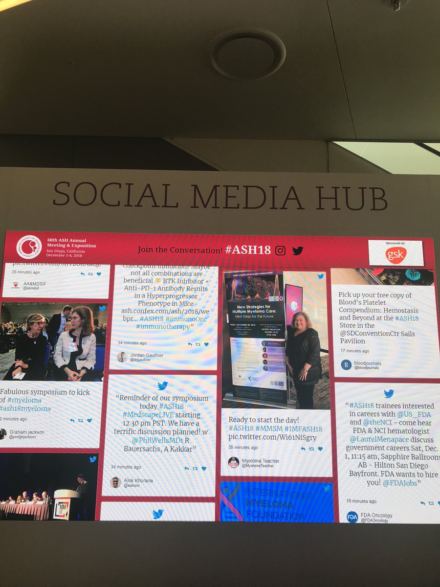 MyelomaTeacher's tweet photo. #ASHMemories To Tweet or not to Tweet #ASH21 #MMSM #HealthTreeMM https://t.co/sdaUWbRjf0