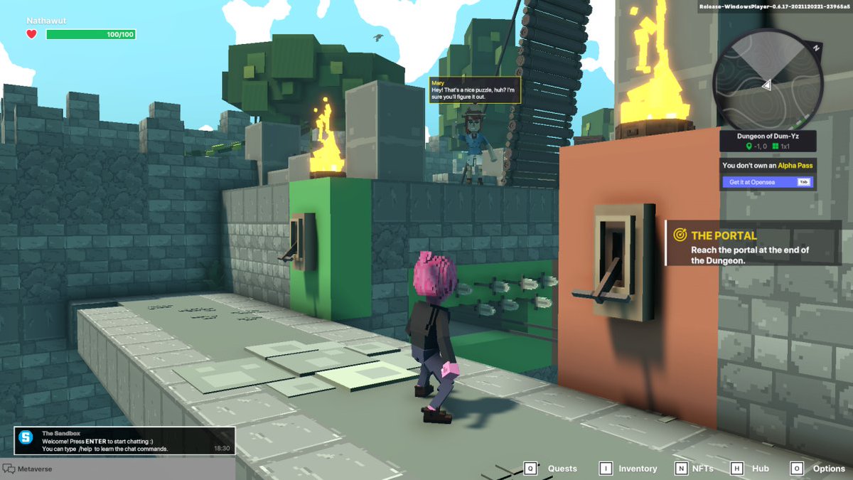 MMSSAMA69's tweet photo. @TheSandboxGame her name is mary https://t.co/YqqYpcpv3e