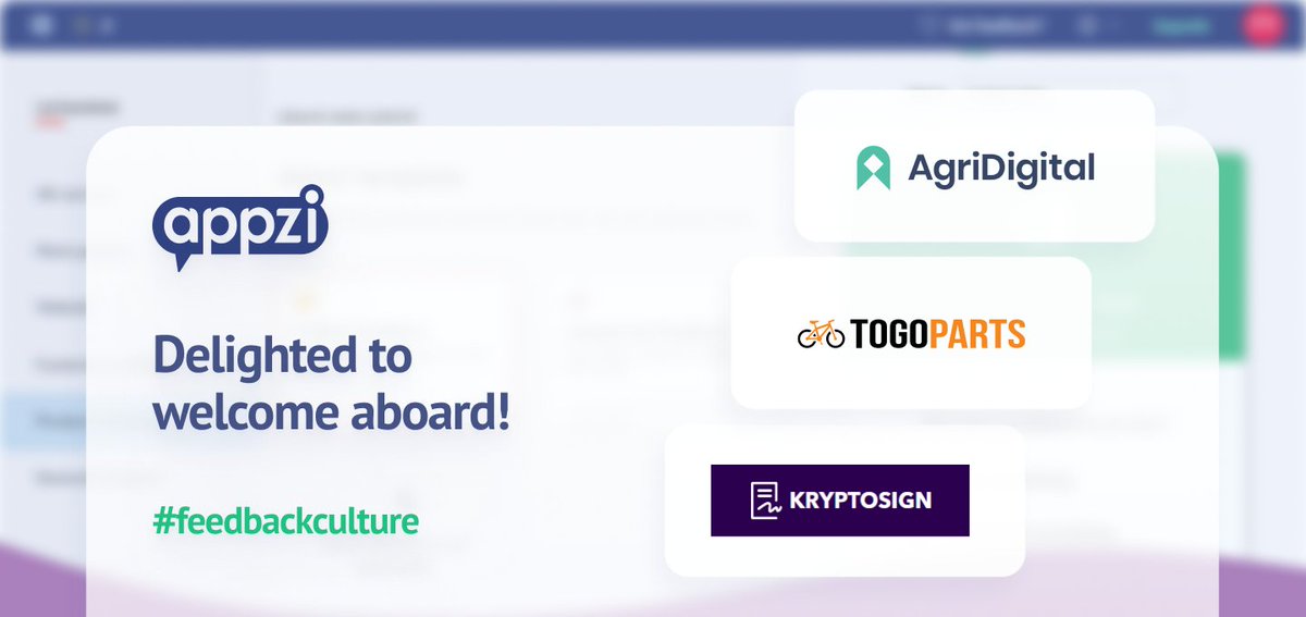 appzi_feedback's tweet photo. Thank you for choosing Appzi🤝
@Agri_Digital - offers a digital way to manage grain.
@Togoparts- nurtures the culture of riding through virtual cycling challenges.
@kryptosign_io - lets people create docs that others can sign with crypto wallets. 
 
#newcustomers #ThankYou https://t.co/gyy9Rymn2r