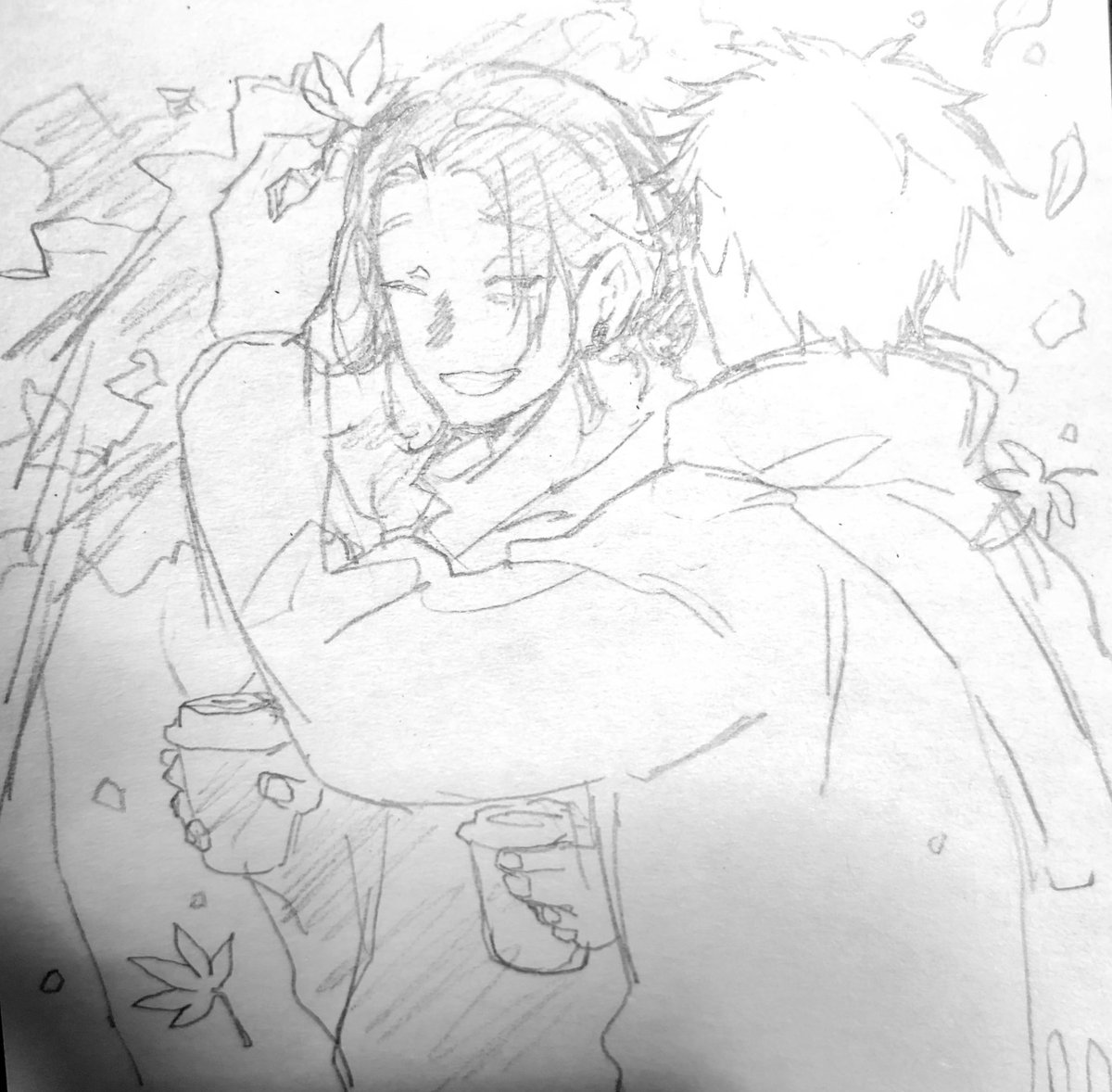 紅葉見に行く五夏五 