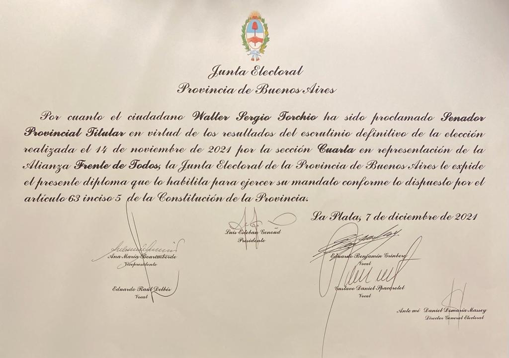 wtorchio's tweet photo. Mi agradecimiento a mis vecinos de Carlos Casares en particular y naturalmente a todas y todos quienes nos acompañaron desde la IV Sección por brindarme esta responsabilidad que intentaré retribuir con el mayor trabajo posible. Ya #EstamosEnMarcha https://t.co/tUsUH0sOs1