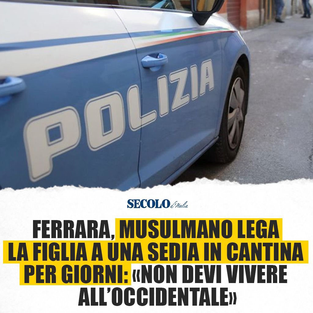 Legata e rinchiusa in cantina. Costretta a sposare il cugino di 32 anni e fare sesso con lui. Un calvario iniziato quando era ancora minorenne. Ora serve una pena esemplare per il padre orco: da noi non c’è spazio per il fondamentalismo islamico. Dove sono buonisti e femministe?