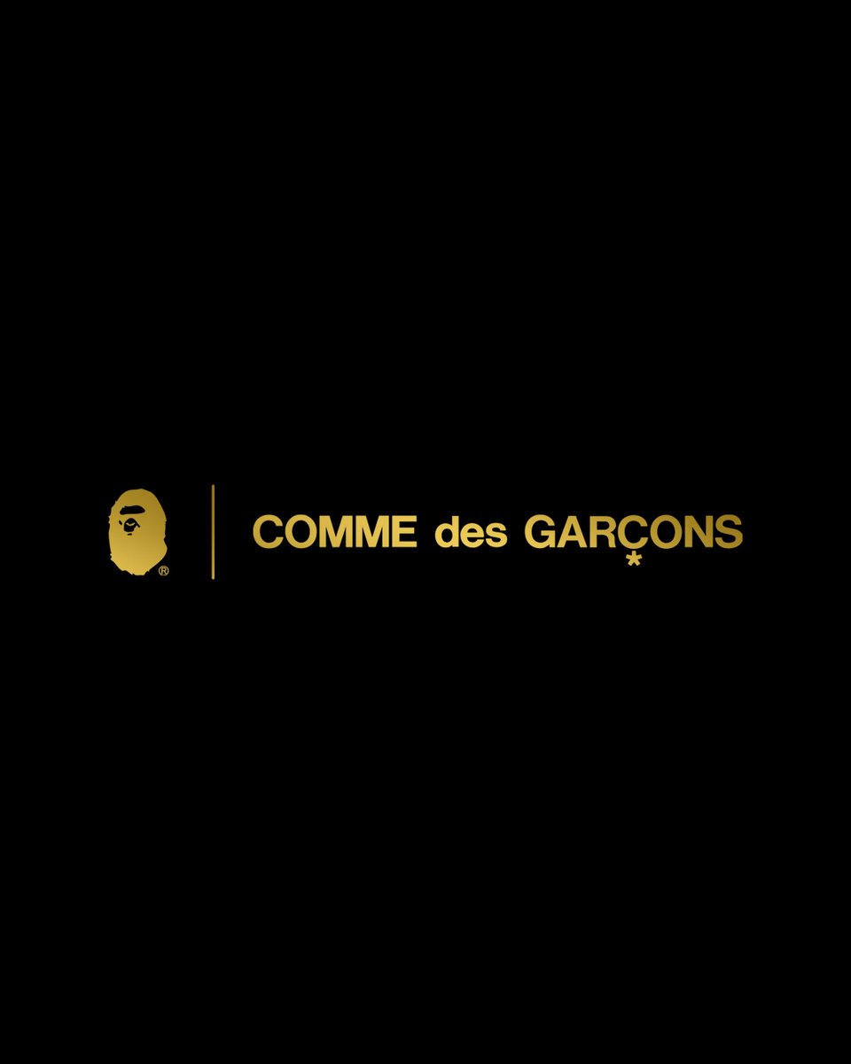 BAPEOFFICIAL's tweet photo. BAPE® × COMME des GARCONS
The collection will be available exclusively at “BAPE STORE® COMME des GARCONS OSAKA” from Saturday, December 11th.
https://t.co/Xxf4BZvVst
#bapexcommedesgarcons
#bape #abathingape #bapecamo https://t.co/6gSGFmAzvk