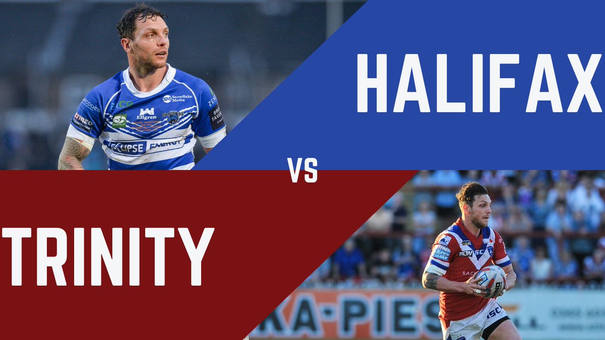🚨 𝗙𝗥𝗜𝗘𝗡𝗗𝗟𝗬 𝗔𝗡𝗡𝗢𝗨𝗡𝗖𝗘𝗗
🤝 Scott Grix Testimonial 

Trinity will face <a href="/HalifaxPanthers/">Halifax Panthers 🐾</a> on Sunday 16th January at The Shay, 3pm kick off 🏉