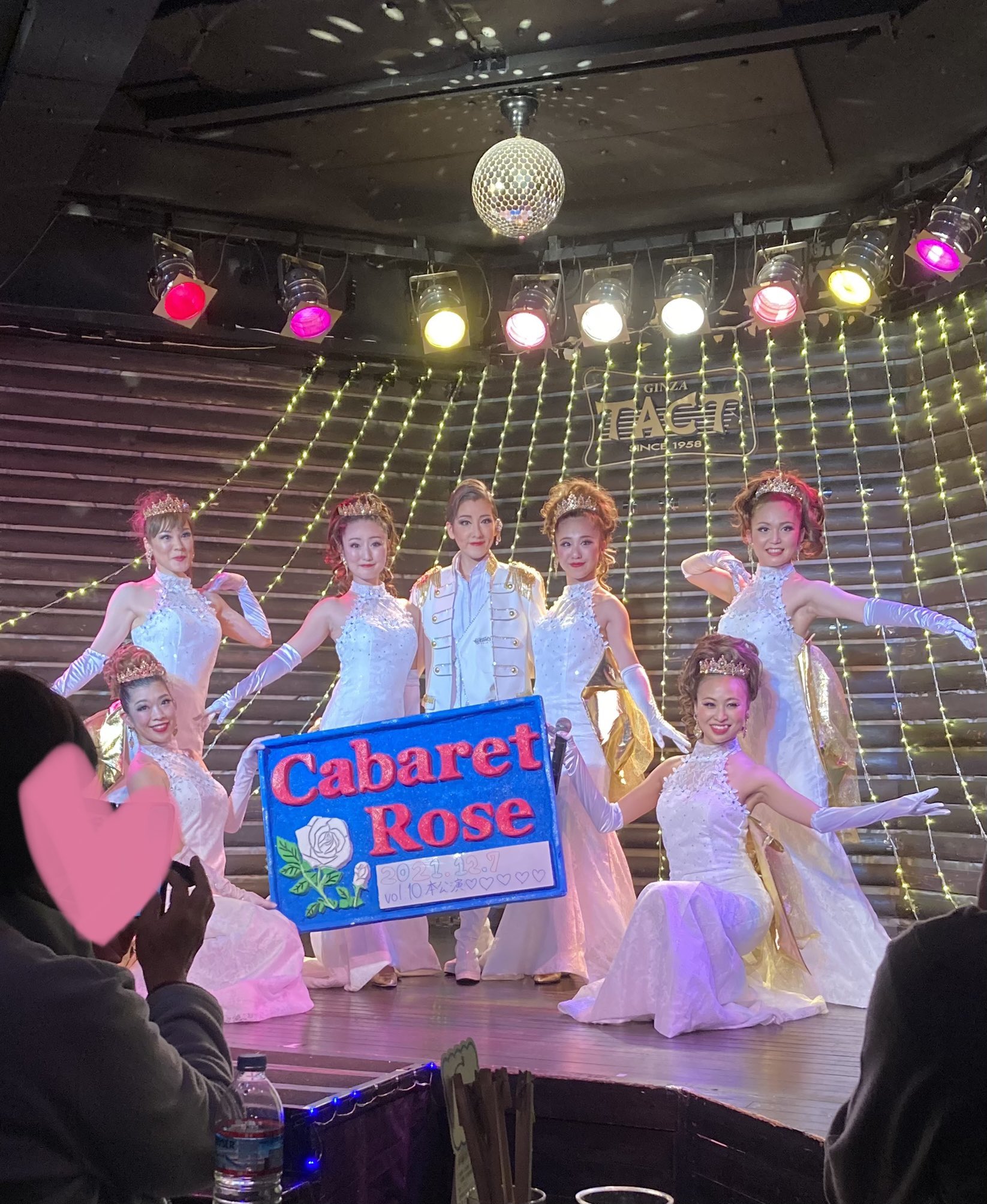 赤いばら娘 Ginzacabaret Twitter