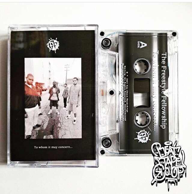 myka9's tweet photo. Freestyle Fellowship - To Whom It May Concern...30th Anniversary Remastered Edition)
Released On: October 8, 2021
Bandcamp: https://t.co/eKEEdcCr9q
#freestylefellowship #djkiilu #aceyalone #myka9 #peace #selfjupiter #jsumbi #hiphop #cassette #tape #beattapecoop #projectblowed https://t.co/AnJQ46iatk