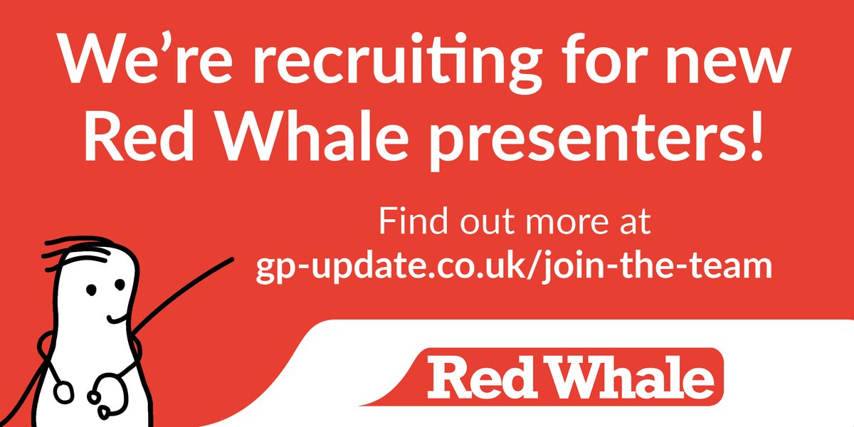 We're recruiting for Red Whale presenters! If you fancy joining us, follow the link for more details ow.ly/5ZrT50H1T0J. RT &amp; share! <a href="/RammyaMathew/">Rammya Mathew</a> <a href="/BlondiieMama/">Helen Metcalfe 🩵 ⚽️👩‍⚕️ 🚴 ✝️</a> <a href="/michelledrage/">Dr Michelle Drage</a> <a href="/docmagsy/">Margaret Ikpoh</a> <a href="/DrFJameel/">Dr Farah Jameel</a> <a href="/danbunstone/">Dan Bunstone</a> <a href="/sthompsonjones/">Sara Thompson 💙</a> <a href="/fhussain73/">Farzana Hussain</a> <a href="/SimonDGregory/">Simon Gregory</a> @drjamieparker