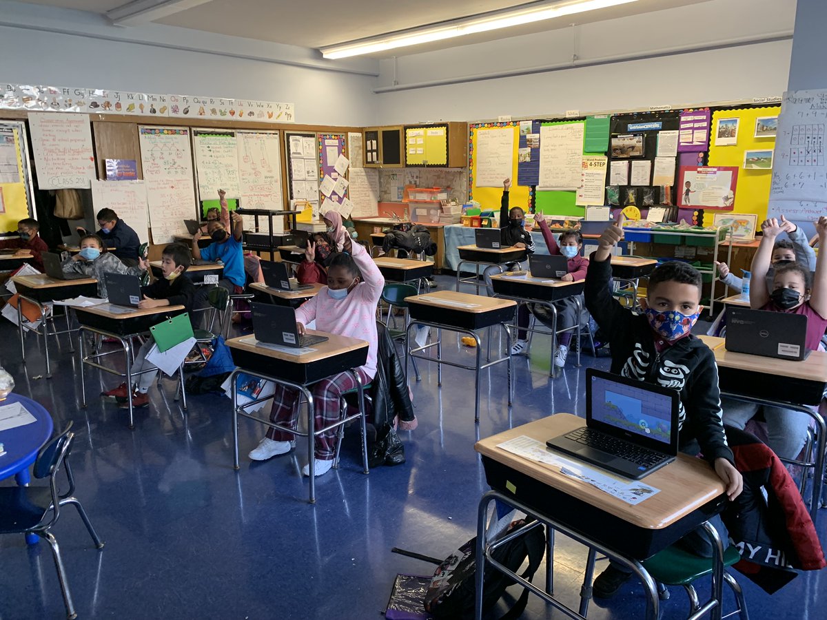 PS175Harlem's tweet image. These 2nd graders just started their game design unit, starting with @codesparkapp before diving into @ScratchJr, @hopscotch, and other student-facing dev tools. At our school, every week is #csedweek2021. @DOEChancellor @NYCSchools @CSEdWeek @CSforAllNYC @csta_nyc @District5NYC