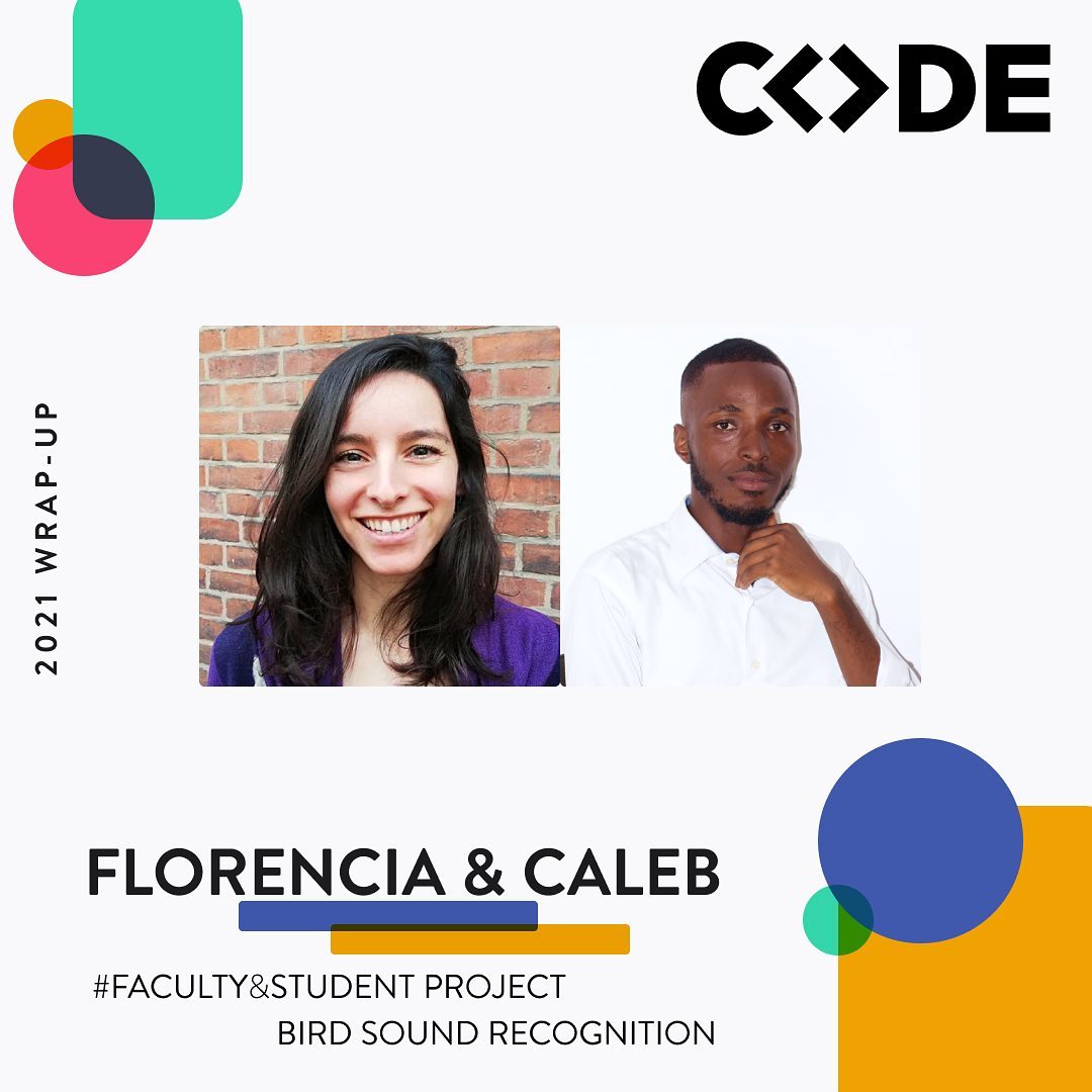 chin_lee5's tweet photo. It's a wrap @CodeUniversity
#2021wrapup #CODE #ai #soundrecognition #project #artificialintelligence #softwareengineering #codeuniversity https://t.co/H5NbvGwnCg