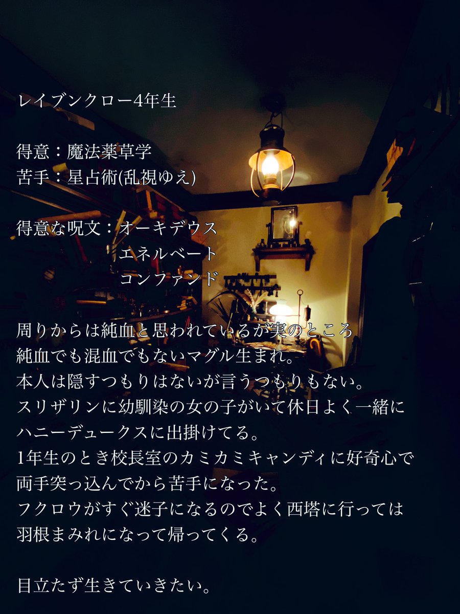 yr_nemui_desu's tweet photo. 最初はローブ着たミーハーピーポー気取るつもりだったのに設定まで考え出して止まらんからオタクは楽しいんです😭 https://t.co/12C0HlB6g2