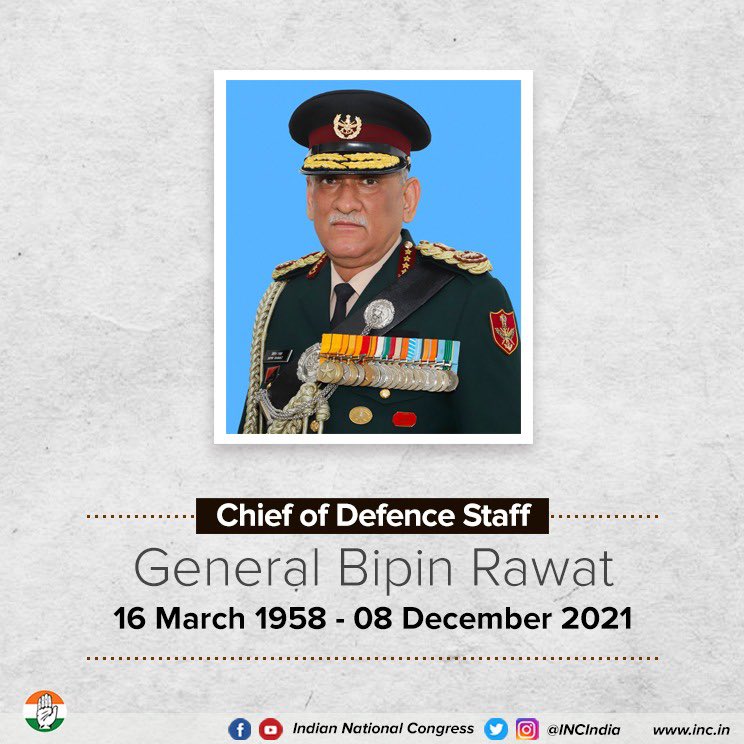 LkyRKh2's tweet photo. RIP Bipin Rawat ji https://t.co/lRBfGr98lj