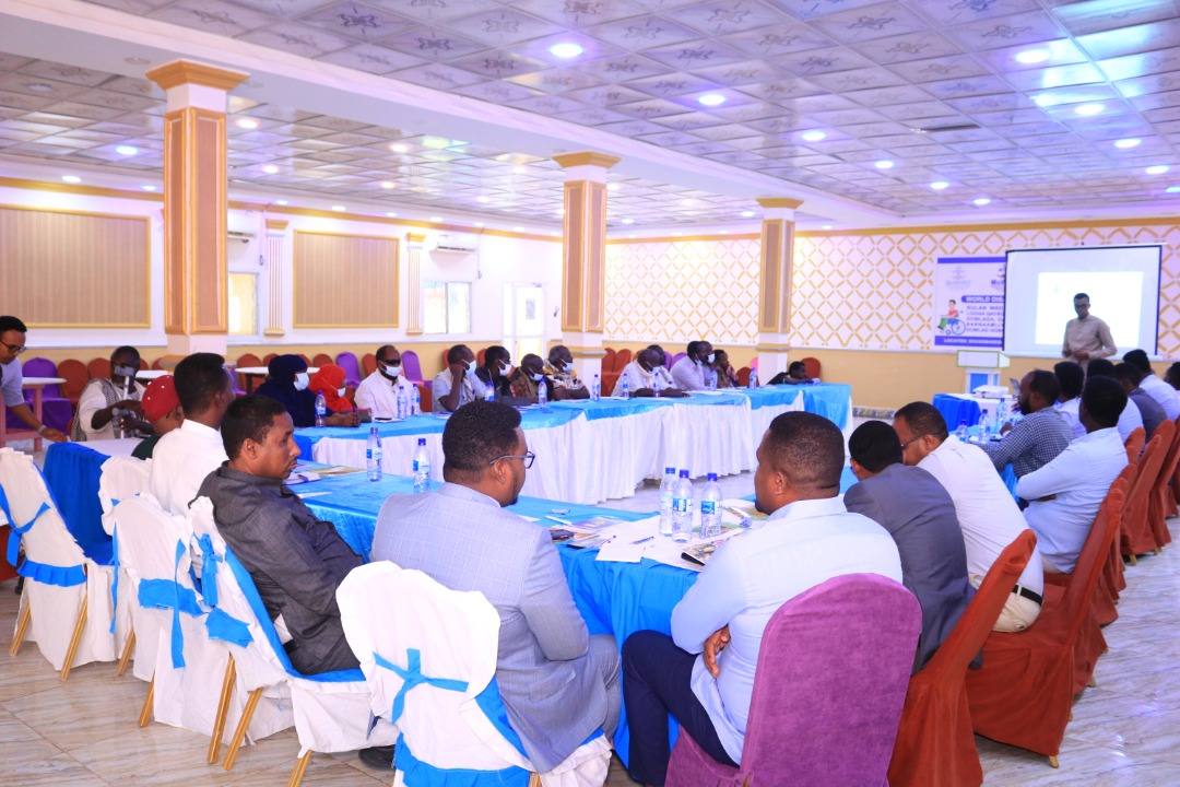 SIPAMinstitute's tweet photo. Discussion about how to remove barriers to full social and economic inclusion of persons with disabilities in Galmudug State. @UnivOfGondar @queensu #Disability https://t.co/RRPeuyM3F3