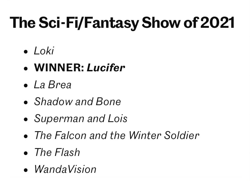 Aimee_Garcia's tweet photo. WE WON!!! Thank you @peopleschoice @LuciferNetflix family &amp; to everyone who voted!!! It was a hell of a ride 👩🏽‍🔬 HUGS 💜 https://t.co/fptTdw9B02
