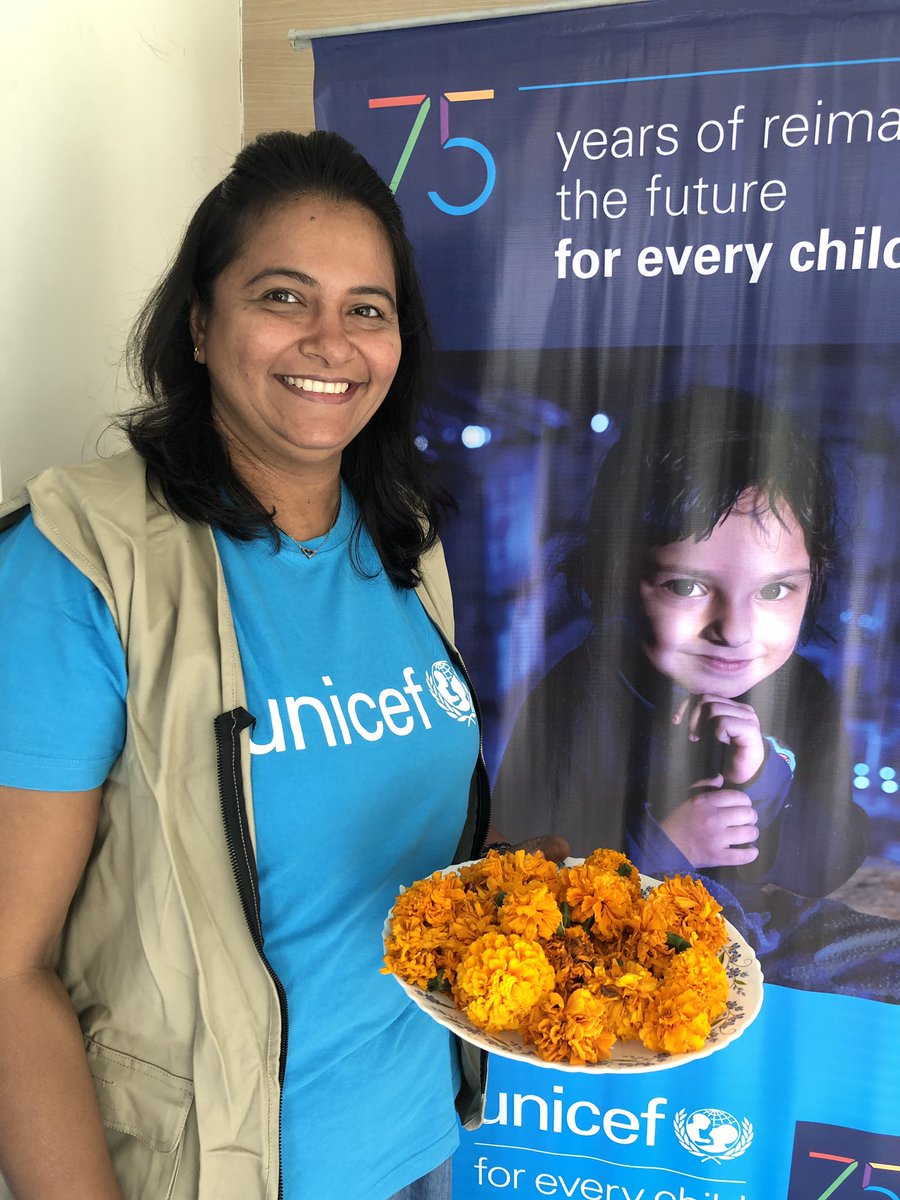 MoiraDawa's tweet photo. Gujarat office celebrates @UNICEF’s 75 years 💙

When we work together, good things happen! 

Let’s join forces to reimagine an equitable world #ForEveryChild 

#UNICEF75 https://t.co/aQXcmENWmw