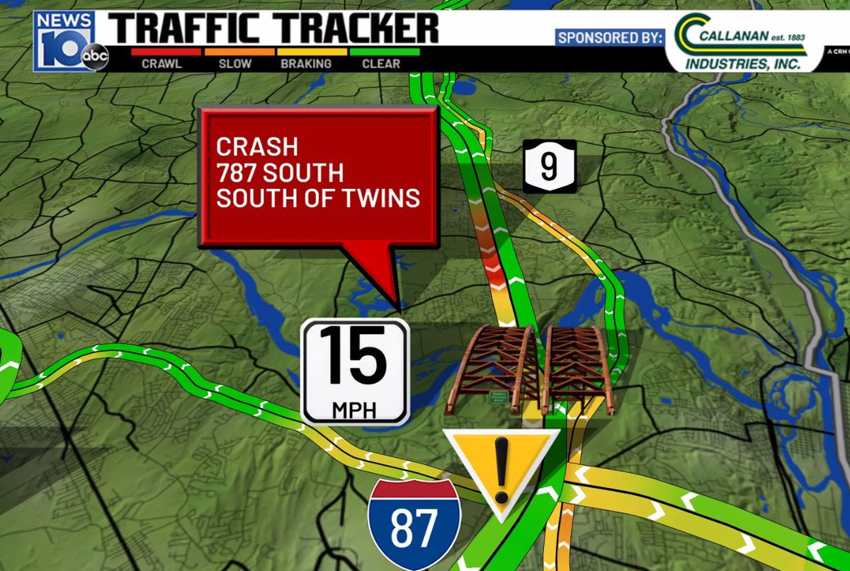 Mary Wilson (@marywilsonnews) on Twitter photo Several crashes across the region, including this one just south of the Twins slowing things down this morning. <a href="/WTEN/">NEWS10 ABC</a> Be safe!
news10.com/traffic-2/ Several crashes across the region, including this one just south of the Twins slowing things down this morning. <a href="/WTEN/">NEWS10 ABC</a> Be safe!
news10.com/traffic-2/