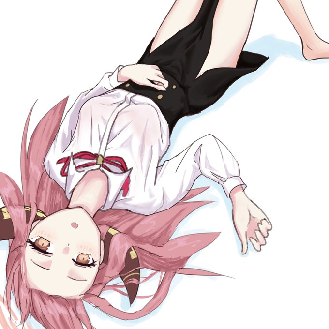 ごろごろアルちゃんらくがき
#ブルアカ 
#BlueArchive_Aru 