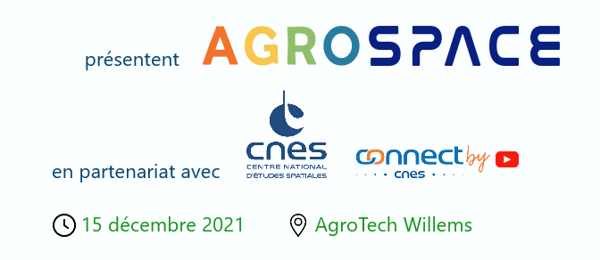 ConnectbyCNES's tweet photo. 🔊 Qu'est-ce qui a lieu dans une semaine, mettant en lien les besoins de l'agroécologie 🚜 et les solutions du spatial 🛰️?
✅ En présentiel à Lille et on-line?
🎙️ Avec des présentations et cas d'usage concrets?

🙃 La journée #AgroSpace, bien entendu!

👉 https://t.co/UkUXZ0v1p7 https://t.co/w95cH8CoSr