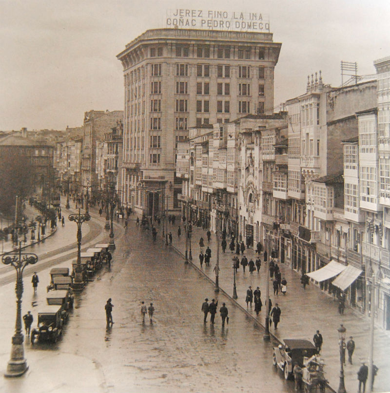Cantón da #Coruña desde o Hotel Palace.
Circa 1924
Foto: Ruth Mathilda Anderson