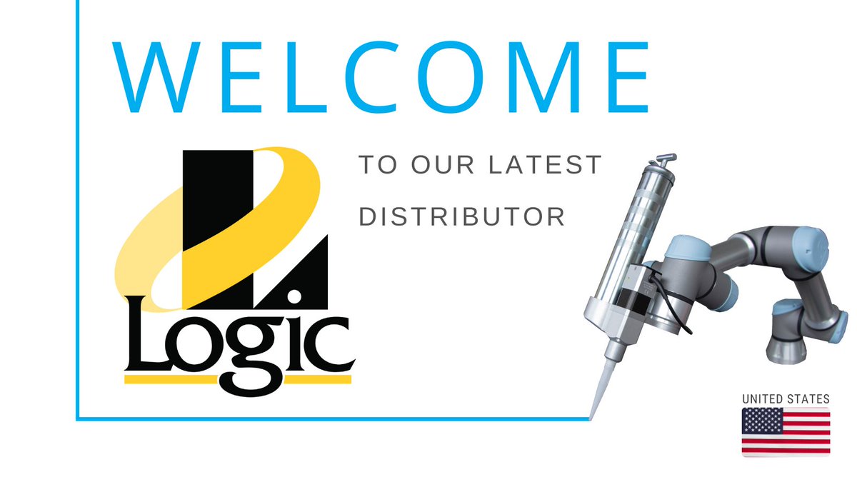 RoboticsAim's tweet photo. Please WELCOME our latest distributor: #Logic in #USA 👏

Are you in need of #AutomatedDispensingSolutions?

Reach out to @LogicUpdates in-house experts:
https://t.co/xM0JvEgPae 😎

#DispensingMadeSimple #PlugAndDispense #EOAT #Robotics #Automation #AimRobotics #Cobots https://t.co/sTt7hOiSJ8
