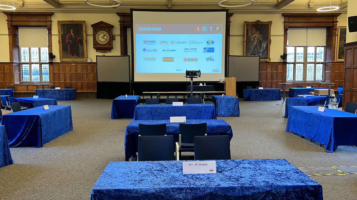 Elliot_Lamond's tweet photo. Quiet before the storm!! Looking forward to seeing all the exhibitors and University IT Staff at the Innovation &amp; Technology Exhibition tomorrow! #OXITE https://t.co/mcqAiQukjs