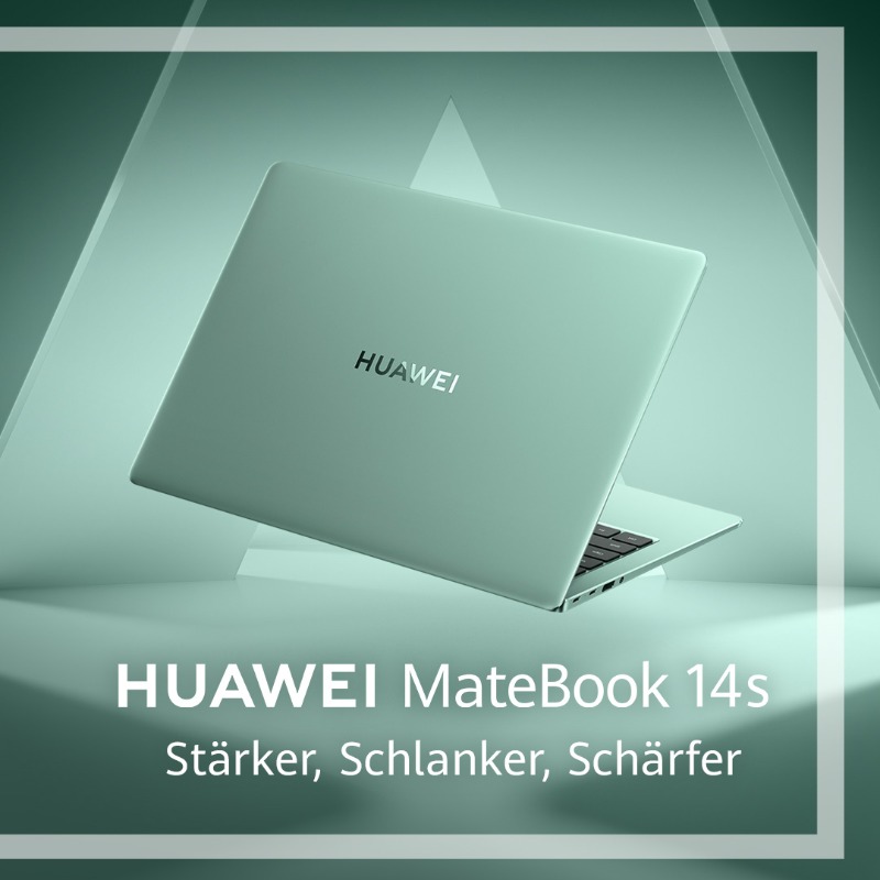 HuaweiMobileDe's tweet photo. Das neue HUAWEI MateBook 14s mit 2,5k 90Hz FullView Touchscreen-Display &amp; high Performance Prozessor. Jetzt bis zu 150€ sparen!