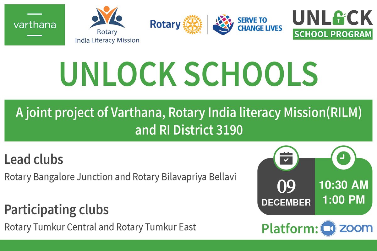 varthanaindia's tweet photo. Launch of our partnership with Rotary India Literacy Mission. 

Today we conducted the training for 50 Govt schools in Tumkur, tomorrow we will be conducting 50 more Govt schools in Doddaballapur in Karnataka.

#UnlockSchool #BacktoSchool #ReopenSchools #Rotaryevent #event https://t.co/RUHVUQkMG9