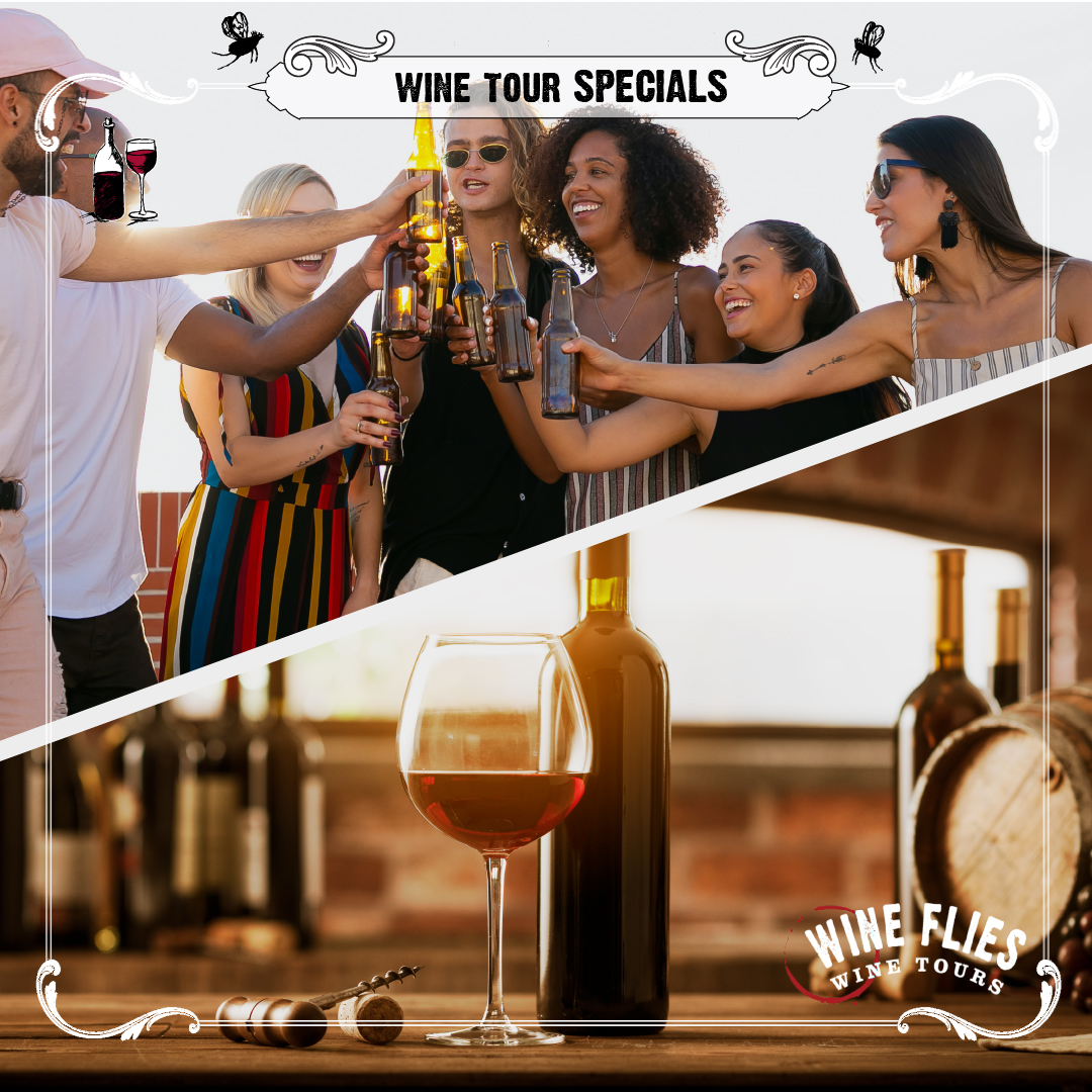 There's nothing like quite as lekker as a wine tour 💃 

Enjoy a trip around the wine country, get picked up and dropped off, visit over 20 wine estates and get a cellar tour from only R685p.p 🎉

Book your seat now > bit.ly/3DNjSi9