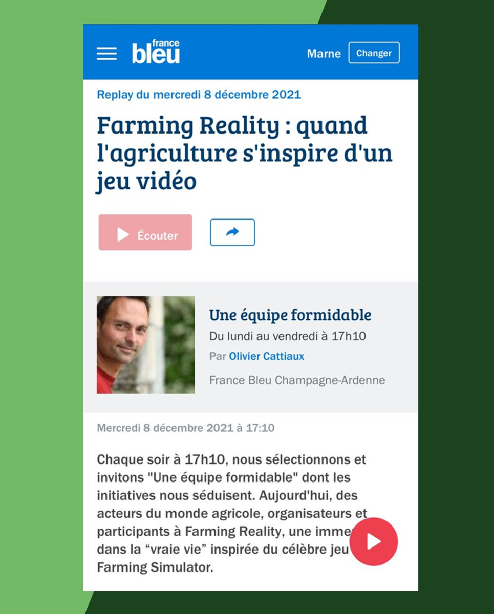 📻 ON PASSE A LA RADIO !
🔴 Retrouvez nous en live à 17h10 sur @fbleuchampagne 😊

Plus d’infos ici ➡ francebleu.fr/emissions/une-…