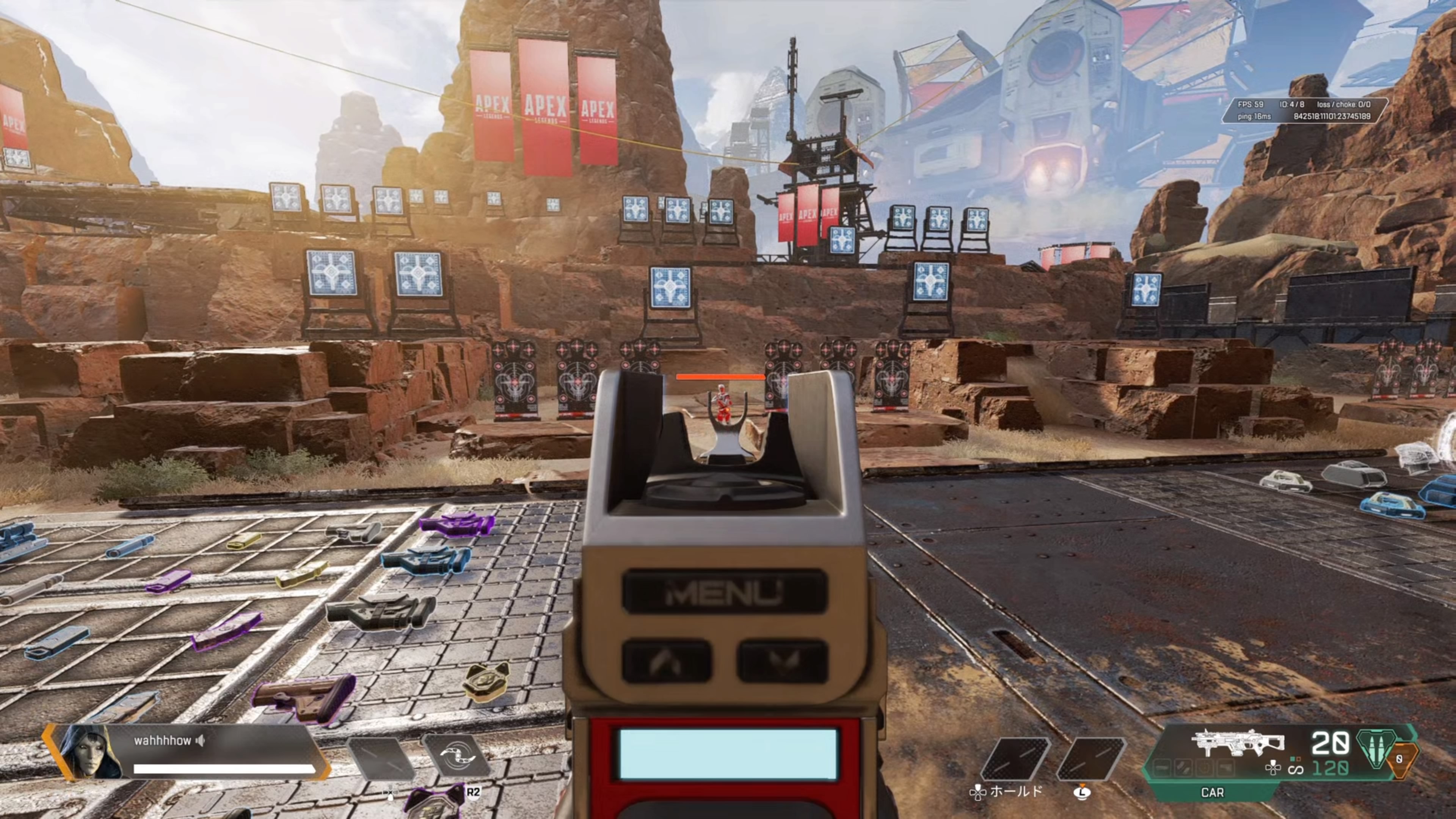わっほー 微妙にアイアンサイト見やすいからcarのスキン買った Ps5share Apexlegends T Co Ngwyvjhhex Twitter