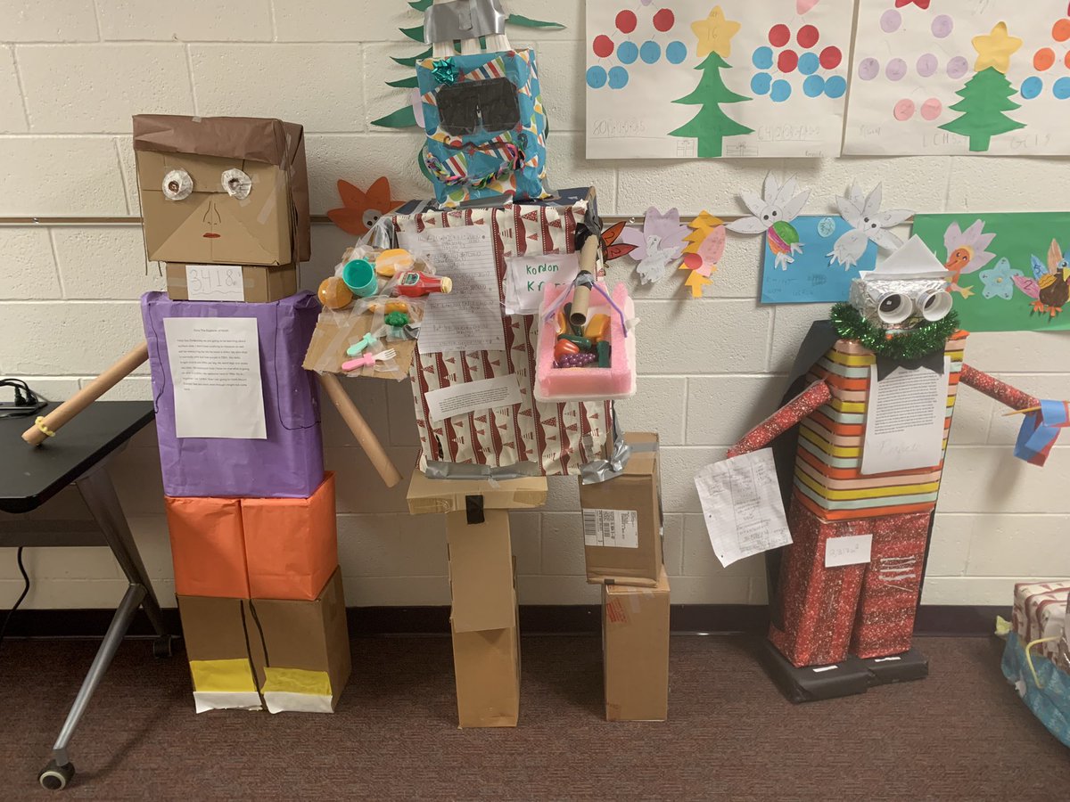 mrs_kern's tweet photo. Our Geobots! #channahonpride https://t.co/W07jX2Or8y