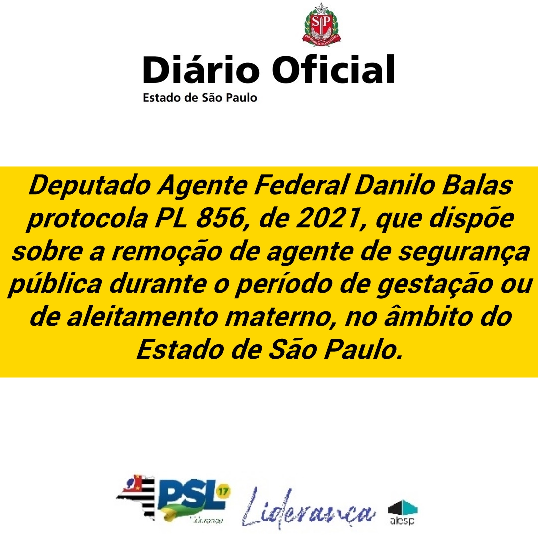 Psl_Alesp's tweet photo. #AgenteFederalDaniloBalas https://t.co/SemupINWDV