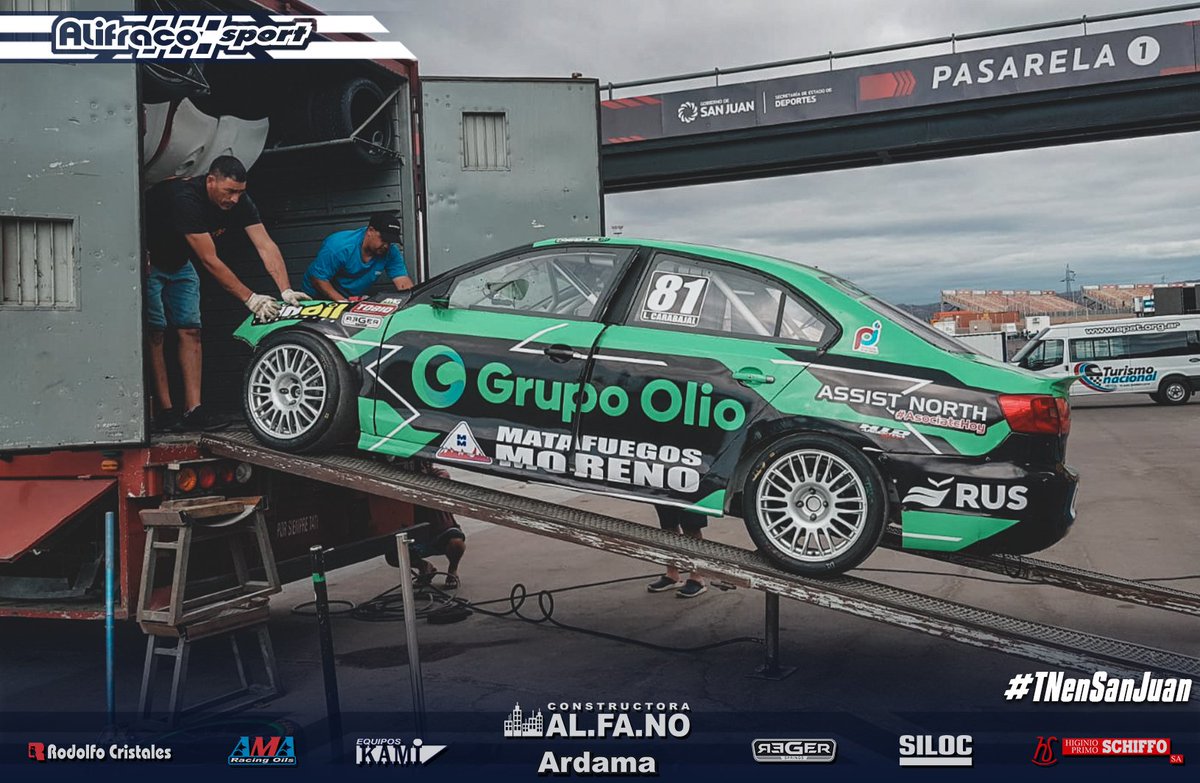 AlifracoSport's tweet photo. ➡️ Ya llegaron los autos a Villicum, para disputar lo que será el último fin de semana de actividad del año. 
🔹¡Buscaremos cerrarlo de la mejor manera! 💪🏻
🏁 #TNenSanJuan
-
@MWernerOK
@Lcarabajalok
@leosotro
-
@prensatn 🚗💨 https://t.co/DkldiXwKj9