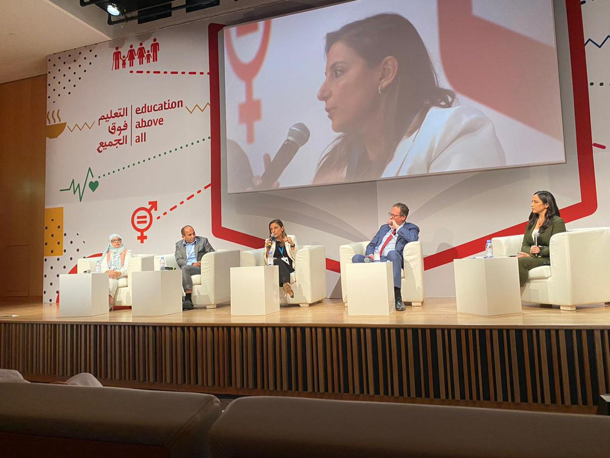 @AUB_Lebanon @MastercardFdn Scholars Program Director @Mahahmakki participated today in the @EAA_Foundation panel on “Bridging the Gap Between Education & Meaningful Employment: Empowering marginalized youth across the MENA region–Resilience in a post-pandemic work.'
#WISEsummit