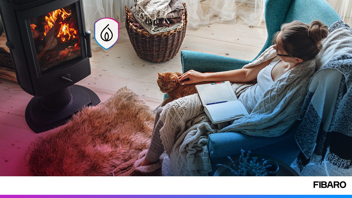 fibaro_global's tweet photo. Having a fireplace carries a certain risk but thanks to #FIBARO you can enjoy it without worrying about the safety of your family. In case of any danger, you will be immediately warned and can take appropriate action. https://t.co/yqN3QqicZ8
