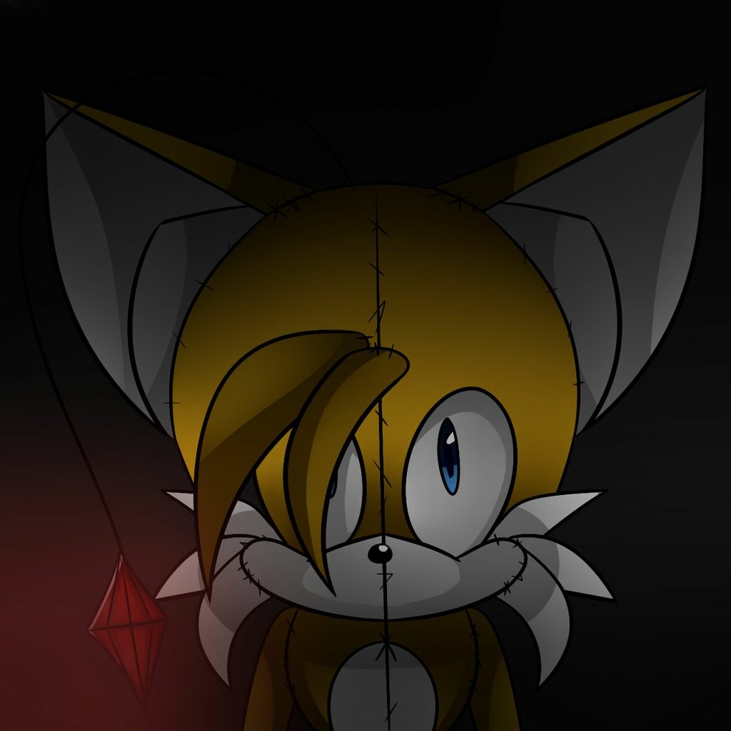 *the doll gives out a dead silence and speaks to tails with the same voice ...