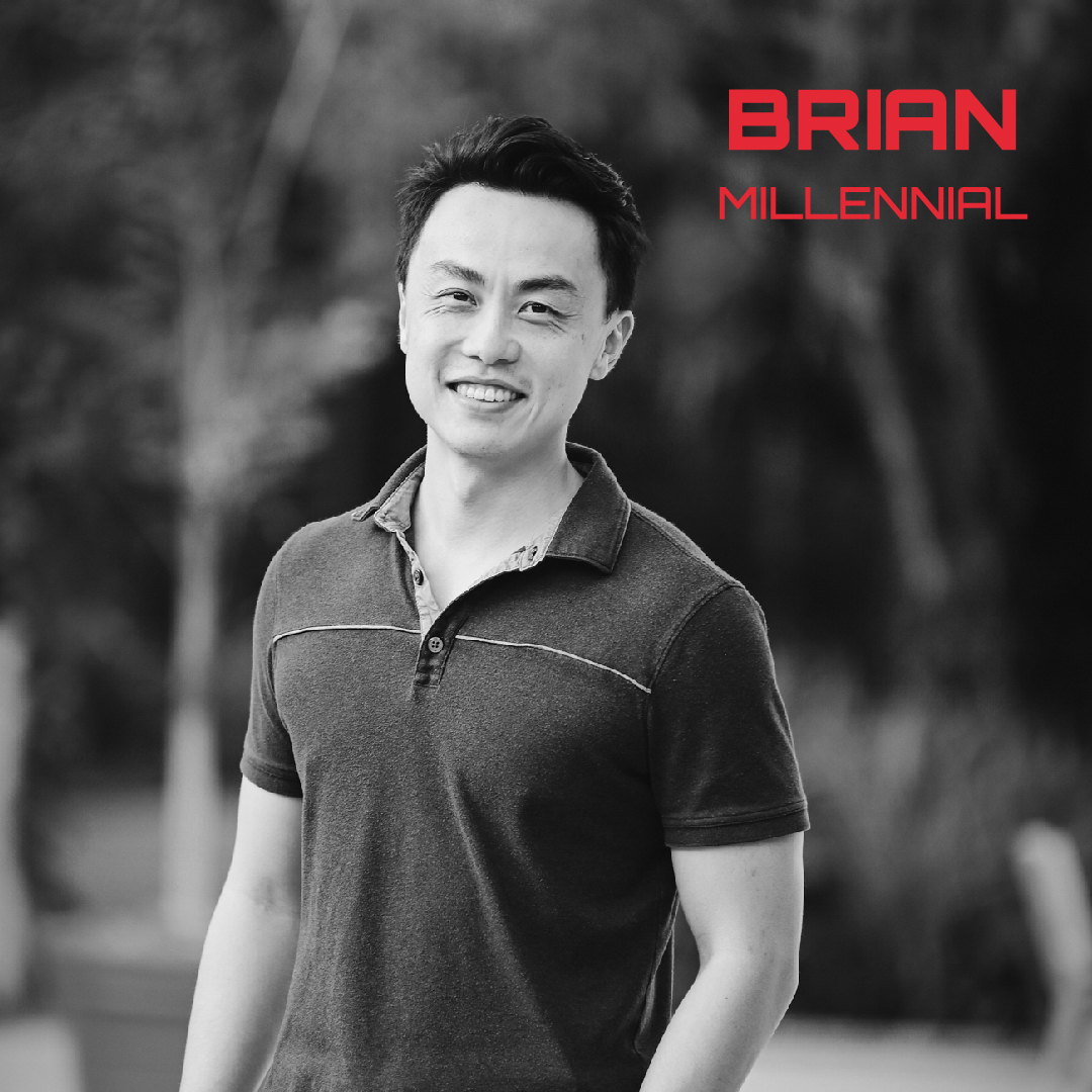xervsmillennial's tweet photo. Meet Brian, a not-so-typical millennial who hates avocados and shows up on time.

#xervsmillennial #genxvsgeny #genx #geny #millennial #podcast #battleofthegenerations #finance #technology #fintech https://t.co/uG5VLxrS5H