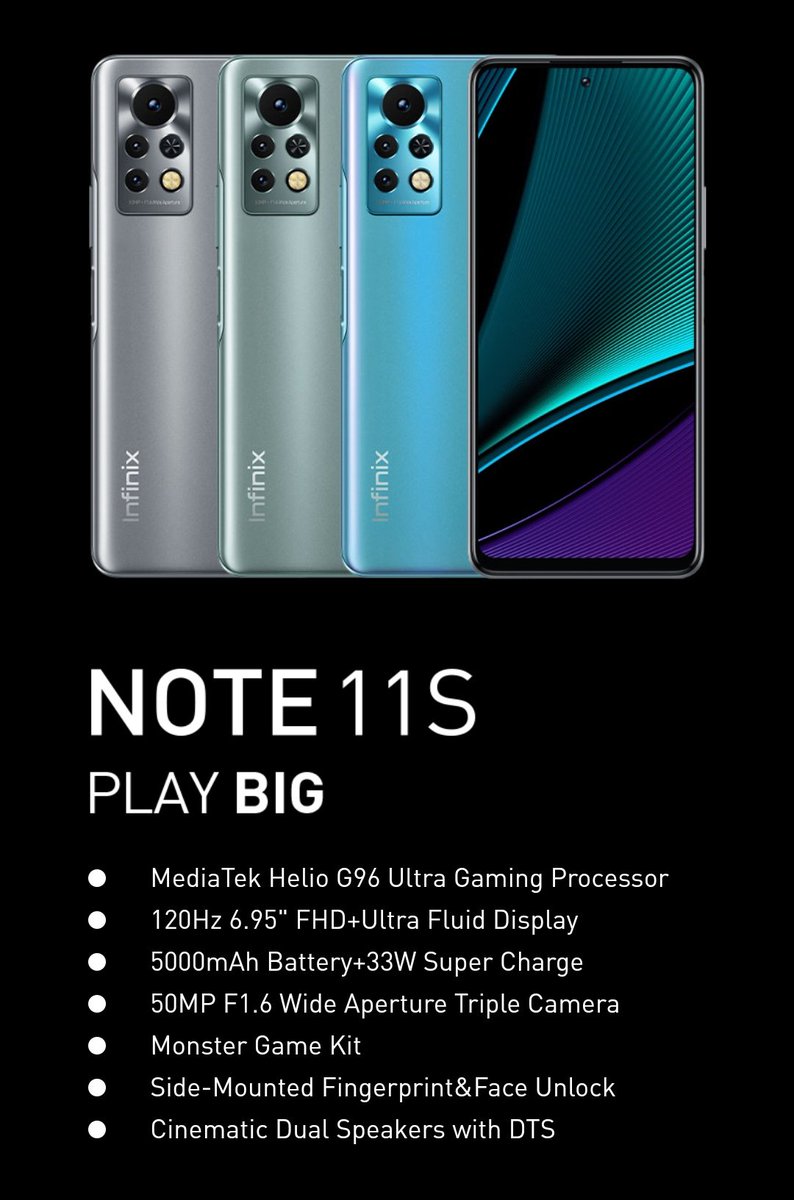 rockleaks's tweet image. Infinix Note 11 Series Launching on 13th December in India. 

#infinix #infinixnote
#InfinixNote11 #infinixnote11s