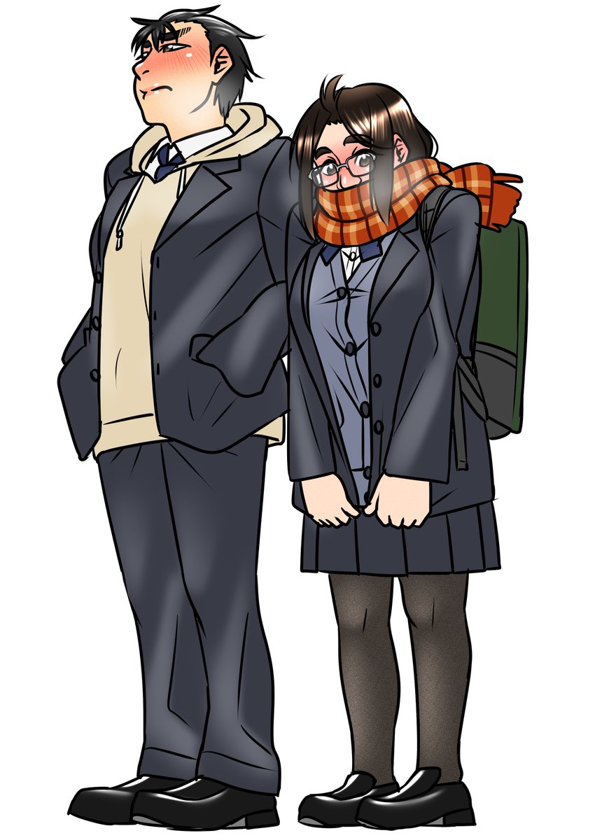 「クリスマス・・・、予定ある・・・?」
「・・・無い。」
「・・・私も。」 