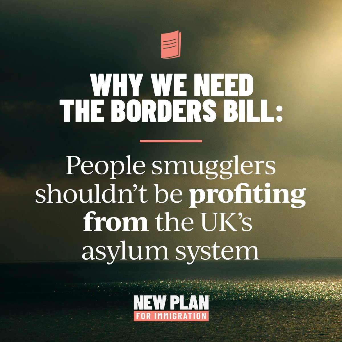 ukhomeoffice's tweet image. "The #BordersBill in the @HouseofCommons
 today will create a faster and fairer asylum system that supports the most vulnerable in genuine need — not the people smugglers."

💬 Home Secretary @pritipatel
 #NewPlanForImmigration