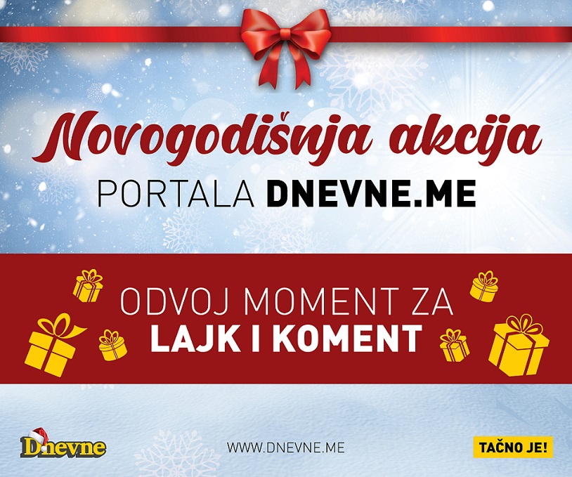 Ne propustite od petka: Velika novogodišnja akcija portala Dnevne
dnevne.me/dru%c5%a1tvo/-…